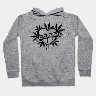 Happy 420 - I Heart Cannabis Hoodie